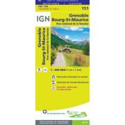 151 IGN Grenoble Bourg-St-Maurice